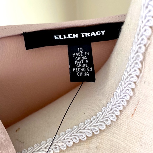 Ellen Tracy Silk Top with Silk and Acrylic Skirt - Picture 3 of 6